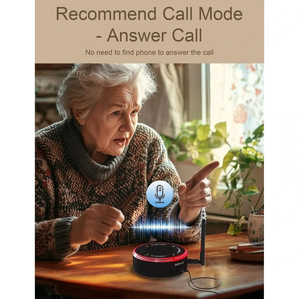 Wireless Cell Phone Ringer Amplifier‎ Loud Speaker Call Alert